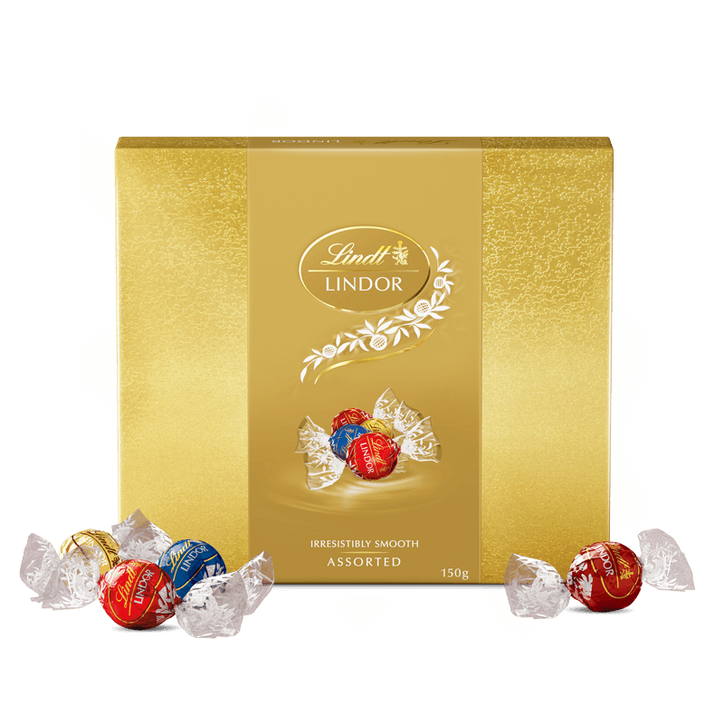 Lindt Lindor Assorted Chocolate Gift Box 150g My Eternal Flower