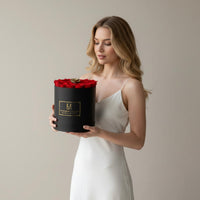 Grande Round Metallic - 20 Eternal Roses