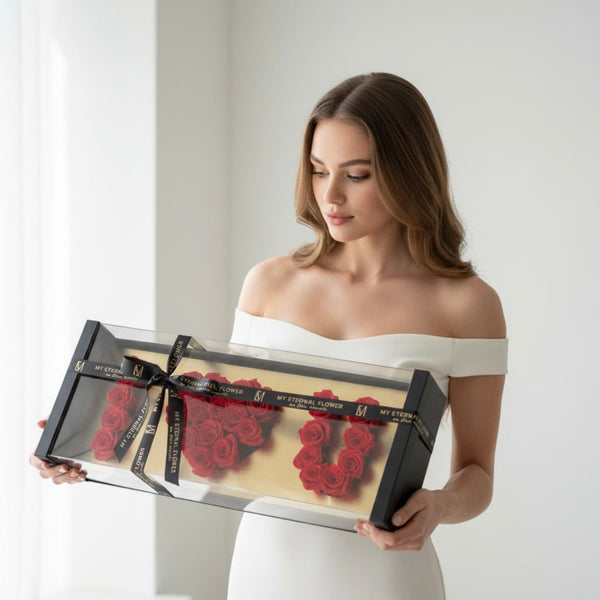 I Love You Acrylic Rose Box