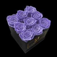 Petite Square - 9 Eternal Roses (Preorder Ships from 23/4/25)