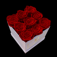 Petite Square - 9 Eternal Roses (Preorder Ships from 23/4/25)