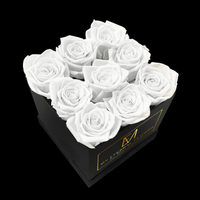 Petite Square - 9 Eternal Roses (Preorder Ships from 23/4/25)
